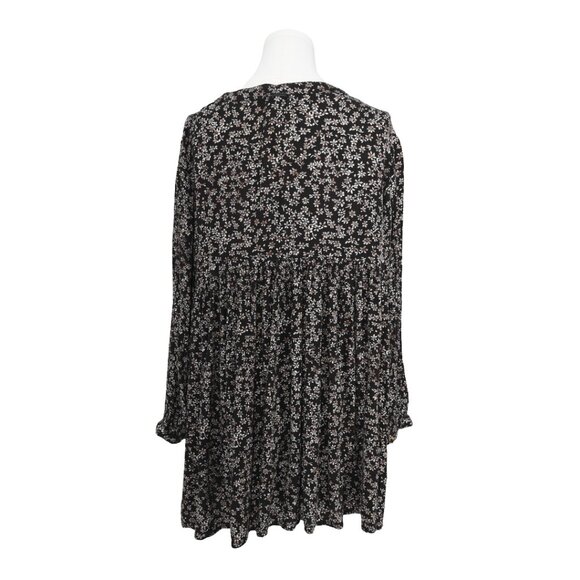 Billabong Floral Boho Mini Dress XS Indie Fairycore Whimsygoth 90s Surfer - Picture 3 of 8